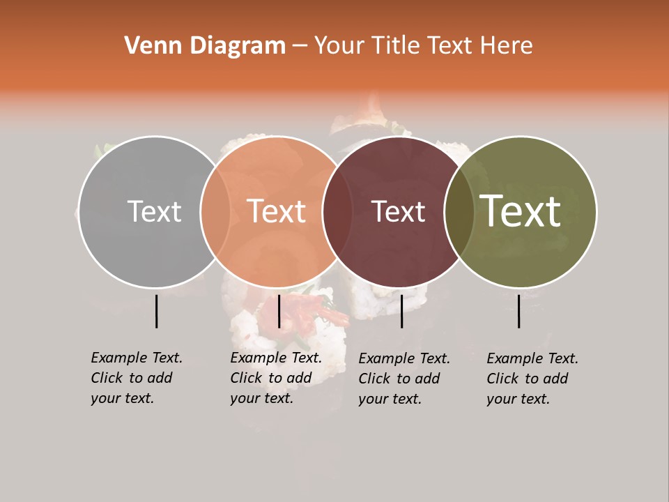 Seafood Maki Raw PowerPoint Template