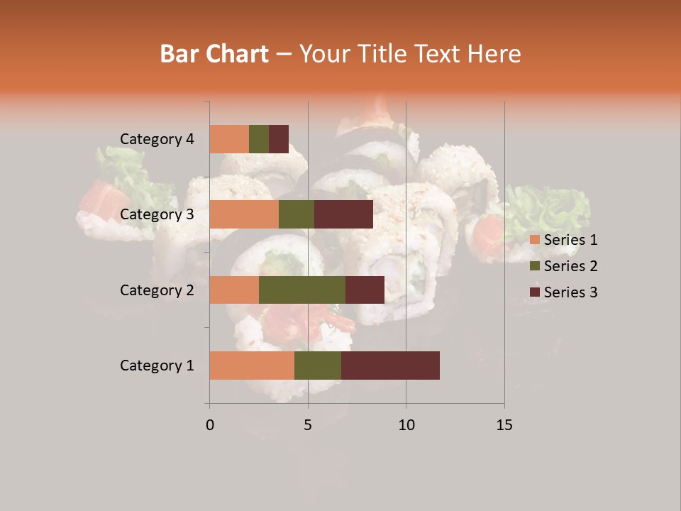 Seafood Maki Raw PowerPoint Template