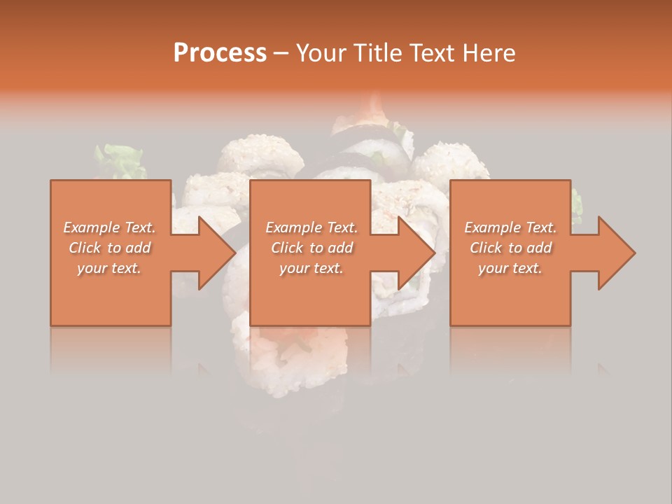 Seafood Maki Raw PowerPoint Template