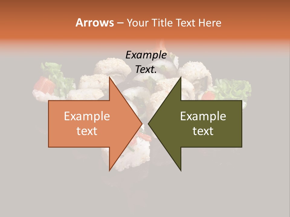 Seafood Maki Raw PowerPoint Template