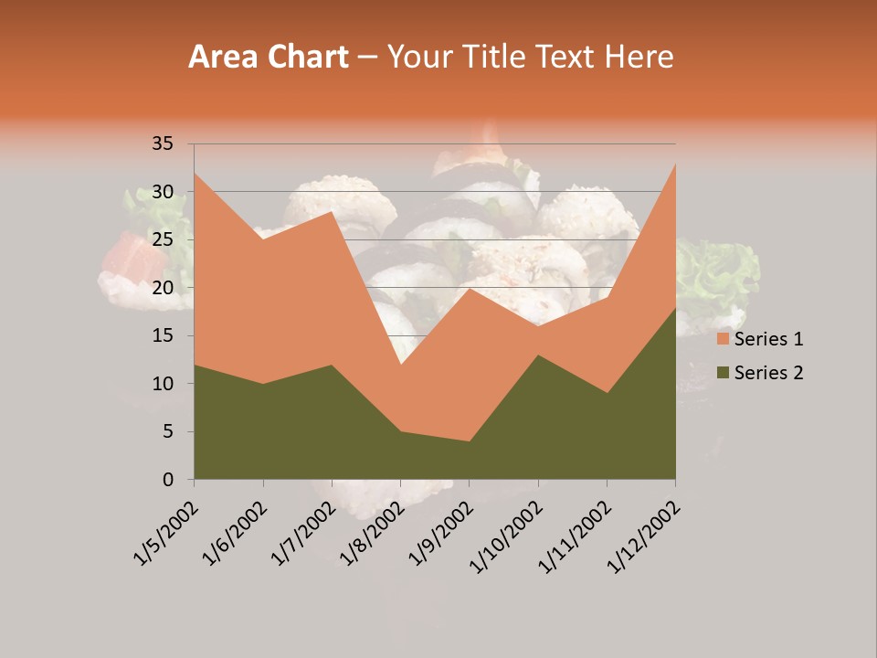 Seafood Maki Raw PowerPoint Template