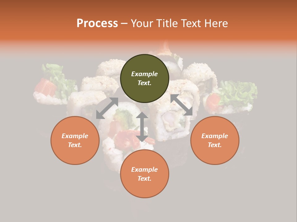 Seafood Maki Raw PowerPoint Template