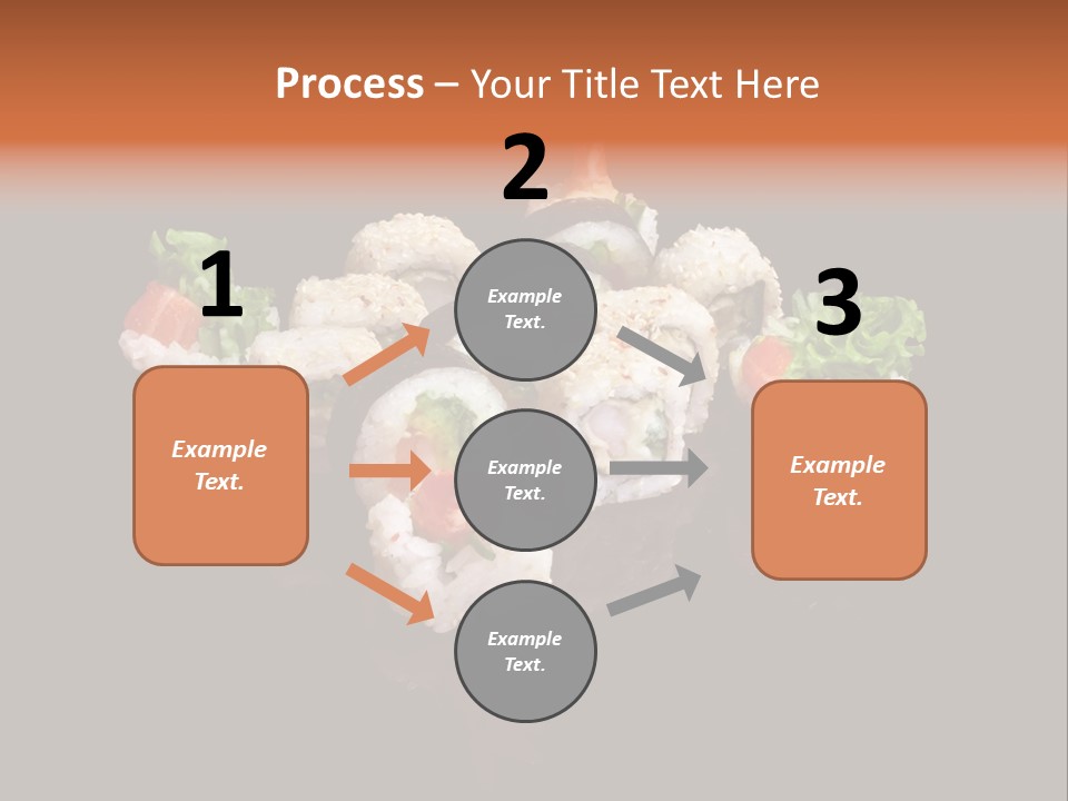 Seafood Maki Raw PowerPoint Template