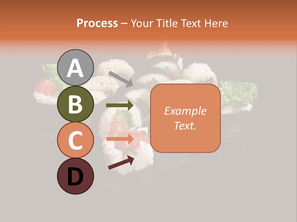 Seafood Maki Raw PowerPoint Template