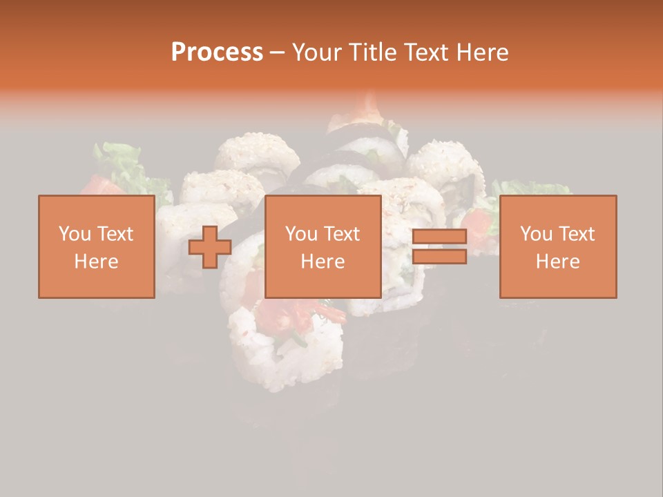 Seafood Maki Raw PowerPoint Template