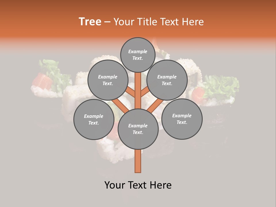 Seafood Maki Raw PowerPoint Template