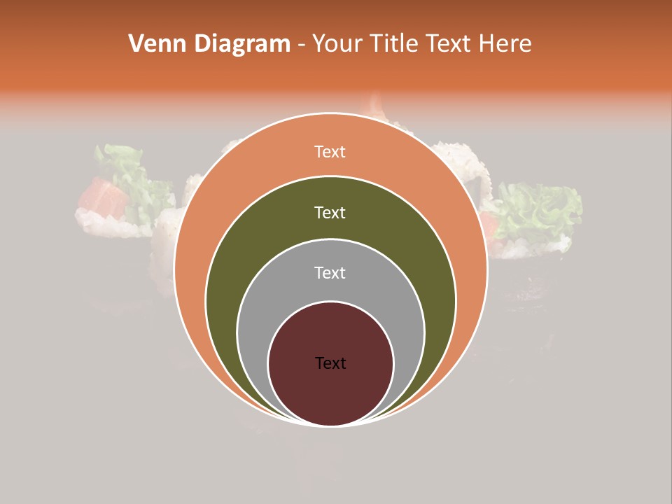 Seafood Maki Raw PowerPoint Template