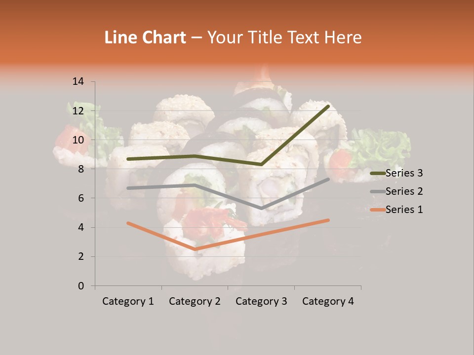 Seafood Maki Raw PowerPoint Template