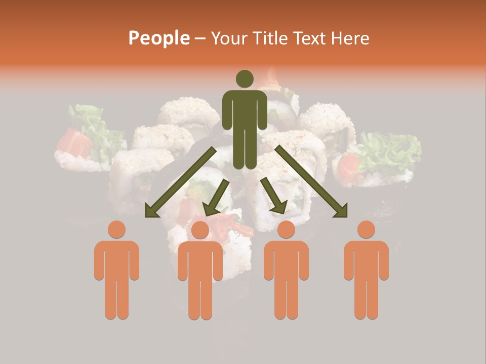 Seafood Maki Raw PowerPoint Template