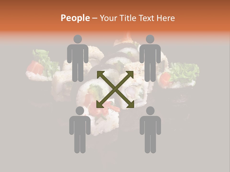 Seafood Maki Raw PowerPoint Template