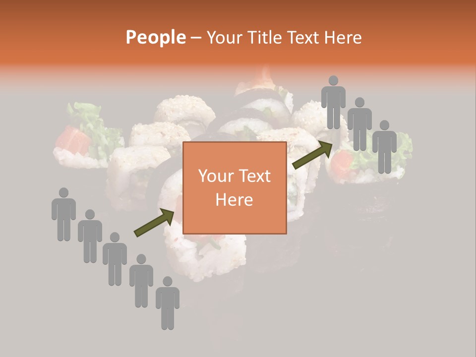 Seafood Maki Raw PowerPoint Template