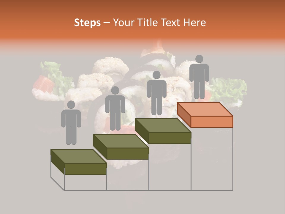 Seafood Maki Raw PowerPoint Template