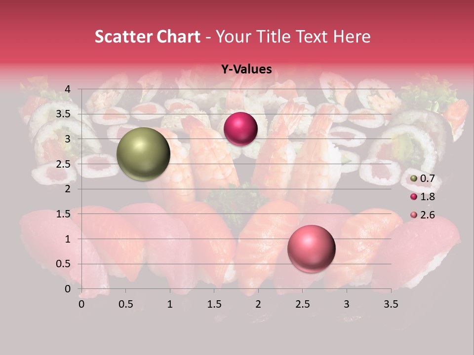 Oriental Culture Salmon PowerPoint Template