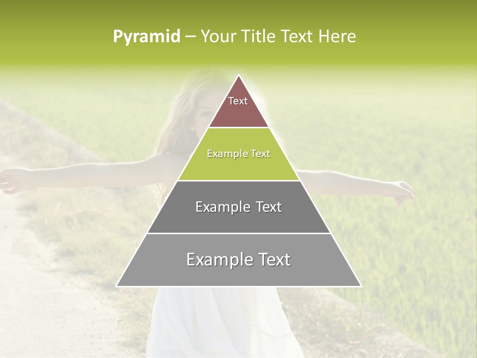 Pretty Curly Beauty PowerPoint Template