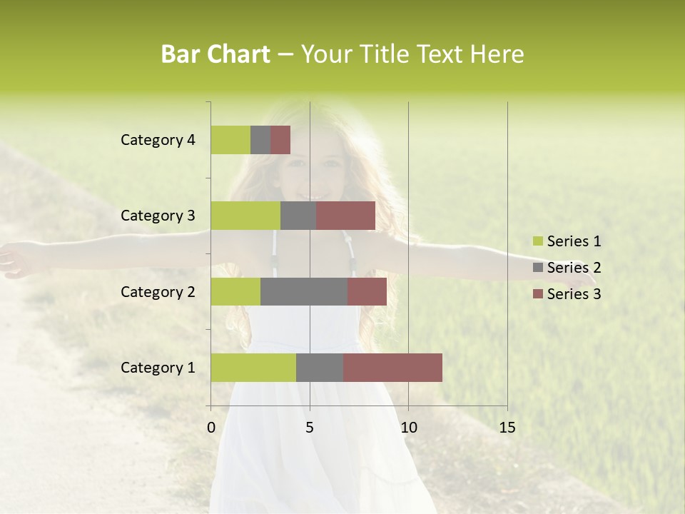 Pretty Curly Beauty PowerPoint Template