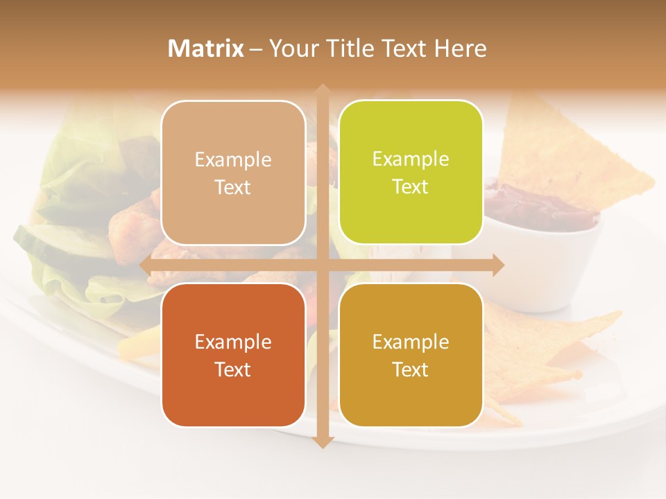 White Brown Roast PowerPoint Template