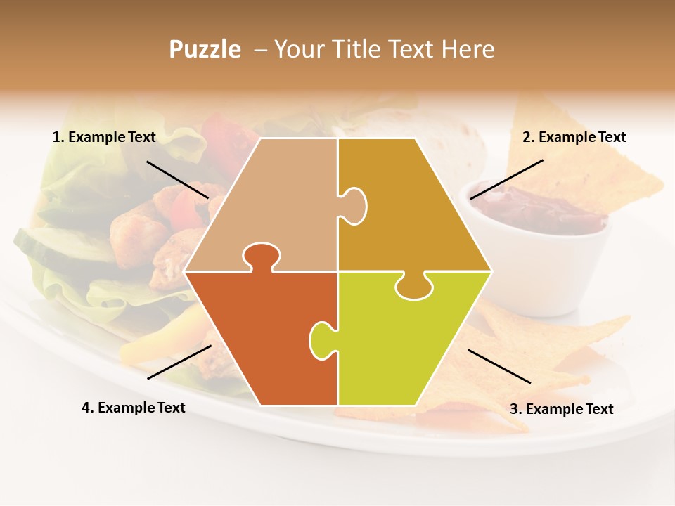 White Brown Roast PowerPoint Template