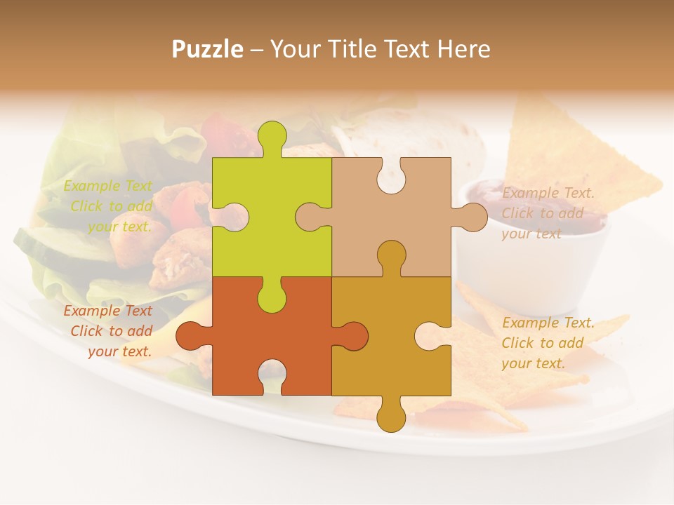 White Brown Roast PowerPoint Template