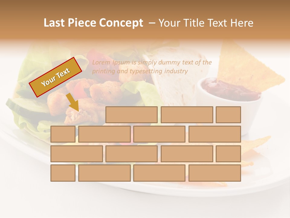 White Brown Roast PowerPoint Template