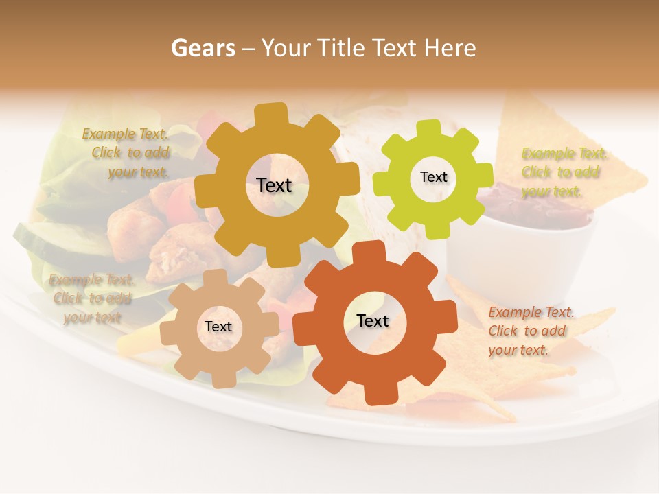 White Brown Roast PowerPoint Template