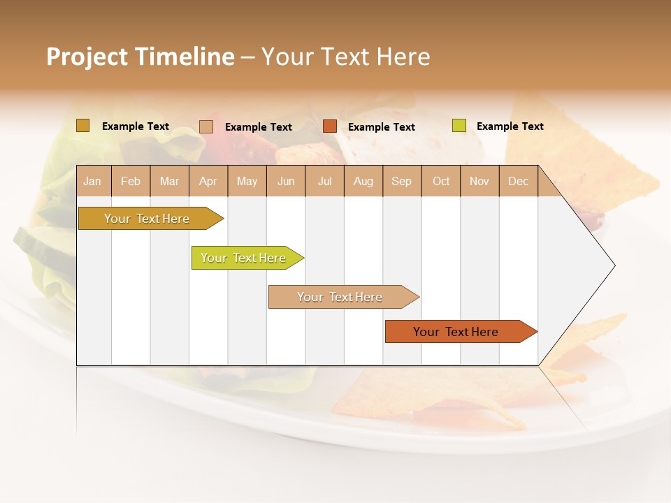 White Brown Roast PowerPoint Template