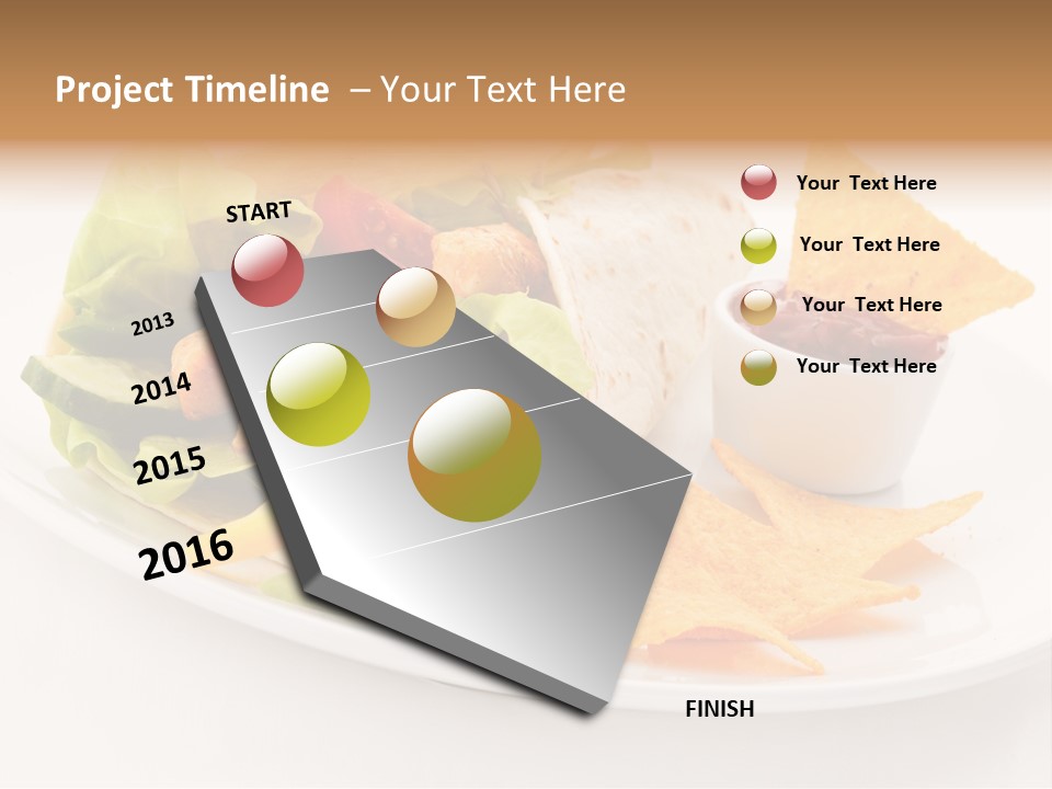 White Brown Roast PowerPoint Template