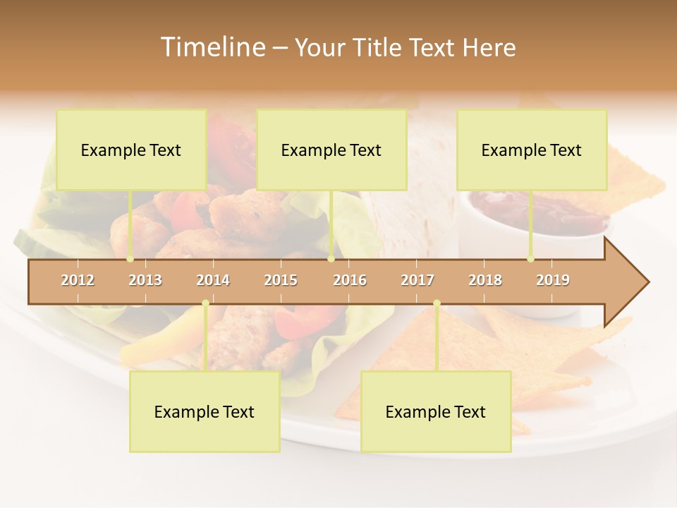 White Brown Roast PowerPoint Template
