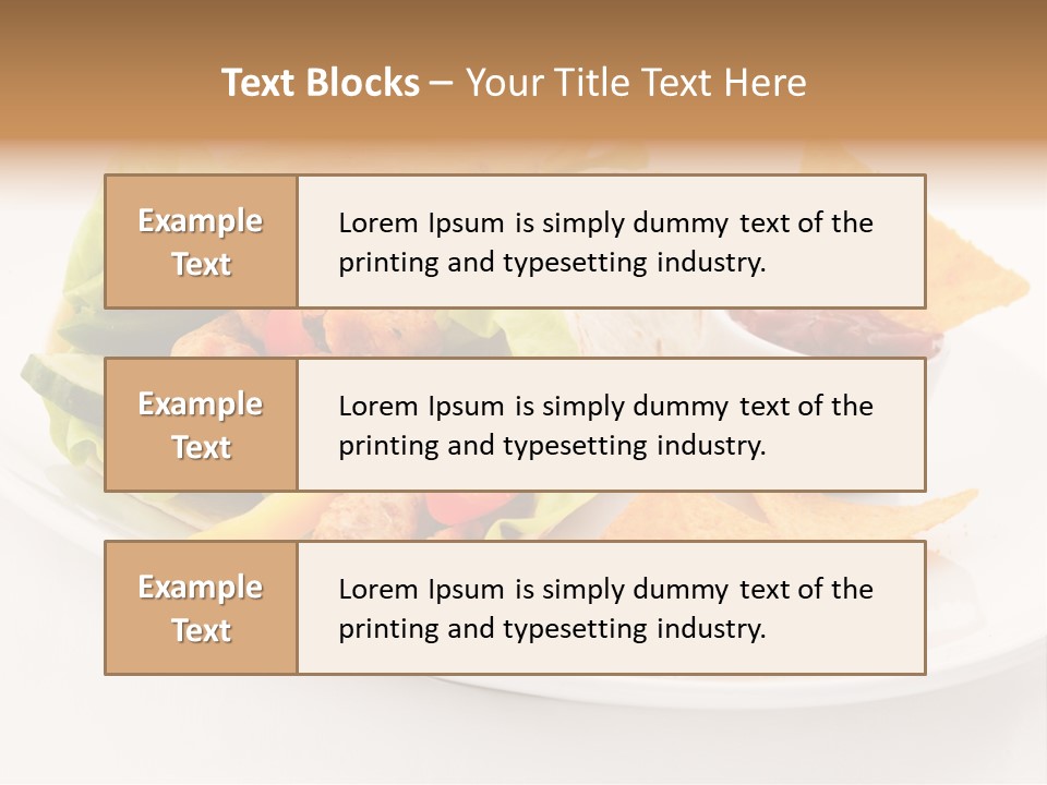 White Brown Roast PowerPoint Template