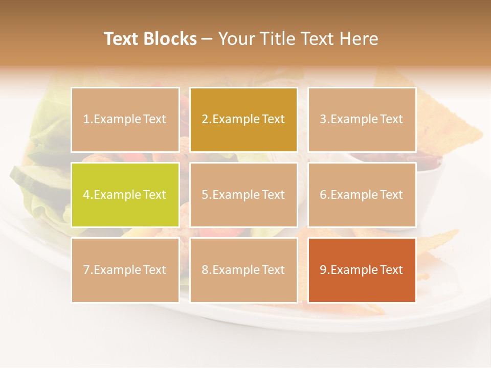 White Brown Roast PowerPoint Template