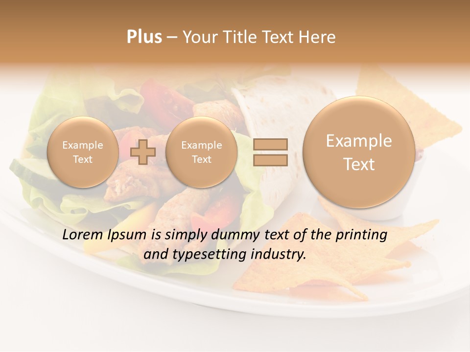 White Brown Roast PowerPoint Template