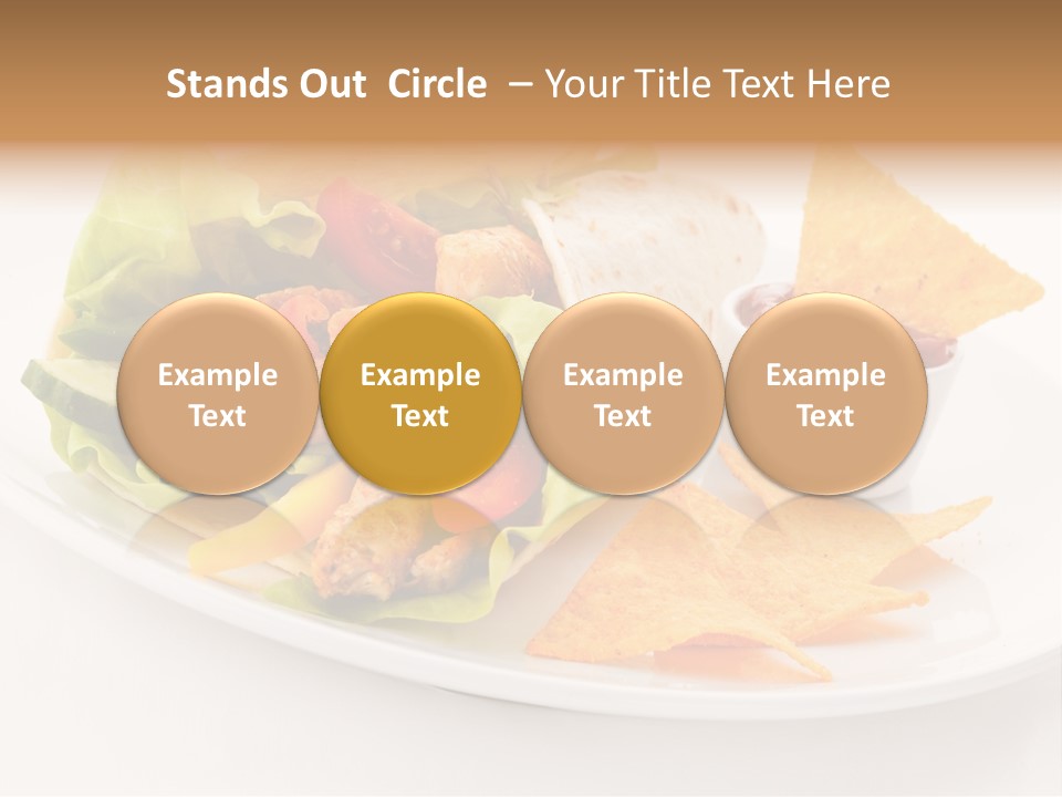 White Brown Roast PowerPoint Template