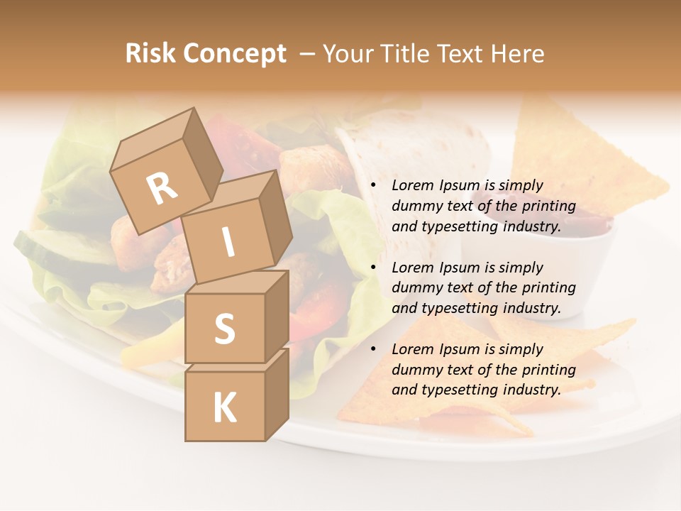 White Brown Roast PowerPoint Template