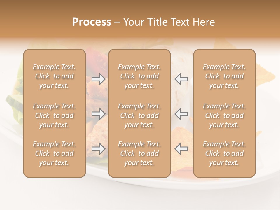 White Brown Roast PowerPoint Template