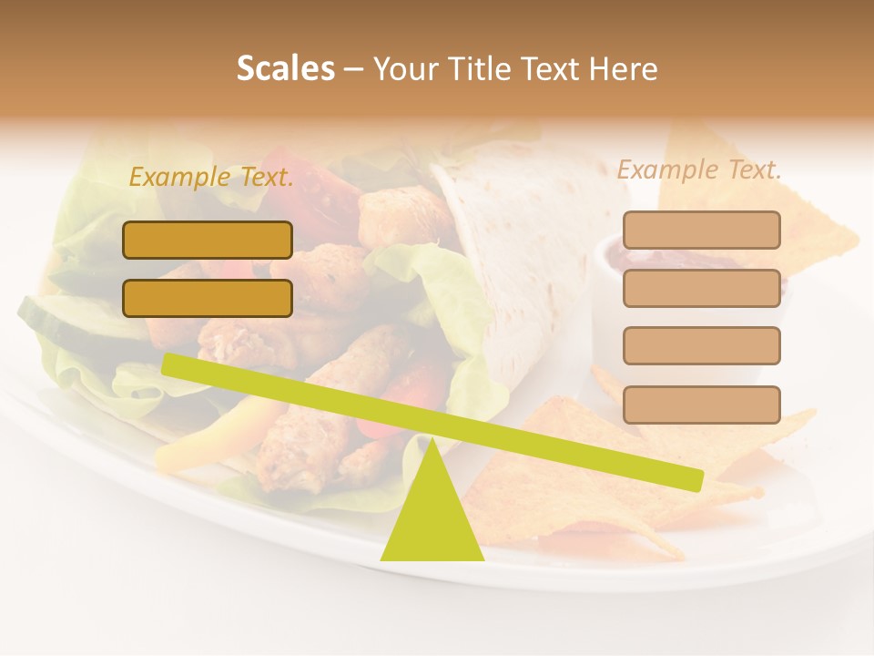 White Brown Roast PowerPoint Template