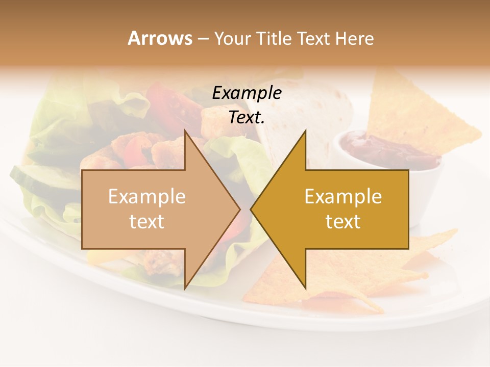 White Brown Roast PowerPoint Template