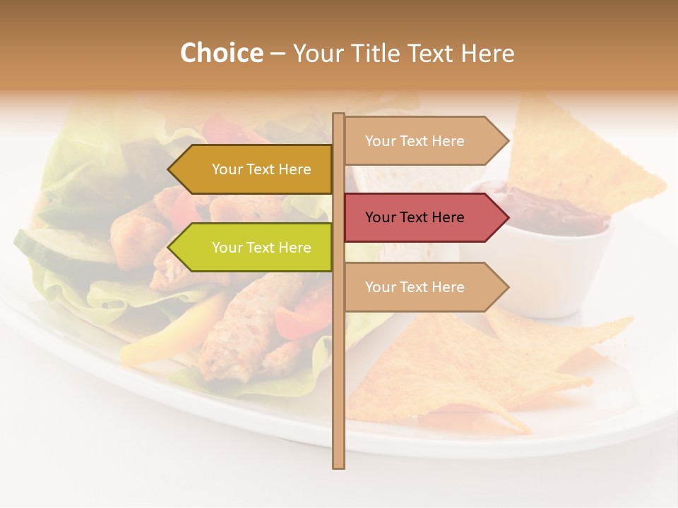 White Brown Roast PowerPoint Template