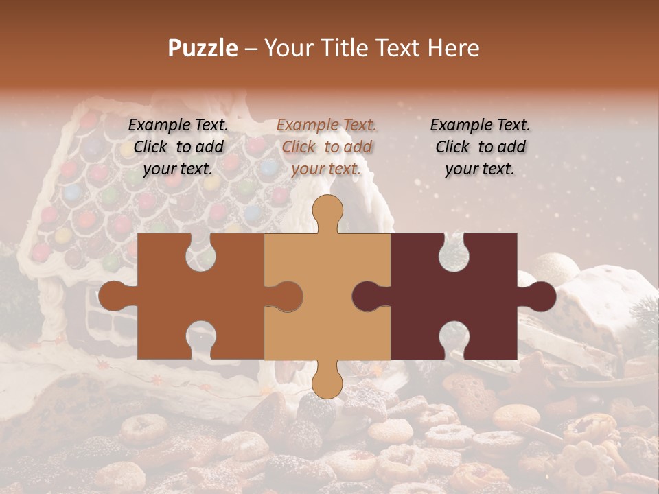 Winter Childhood Dark PowerPoint Template