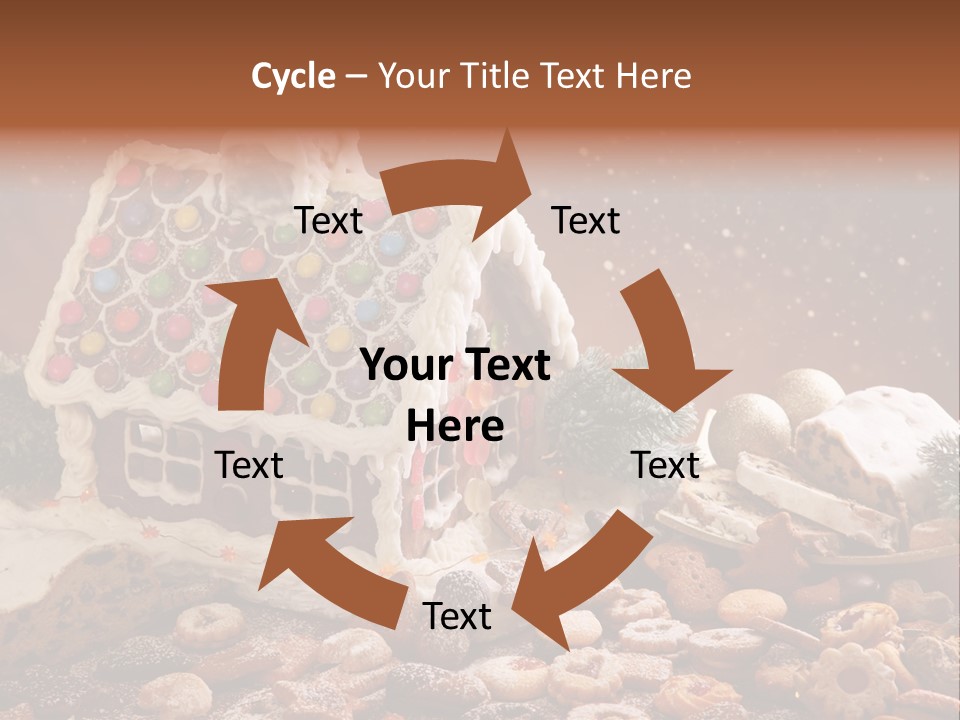 Winter Childhood Dark PowerPoint Template