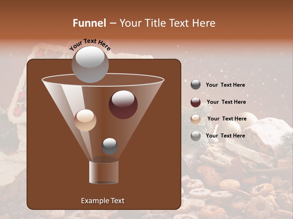 Winter Childhood Dark PowerPoint Template