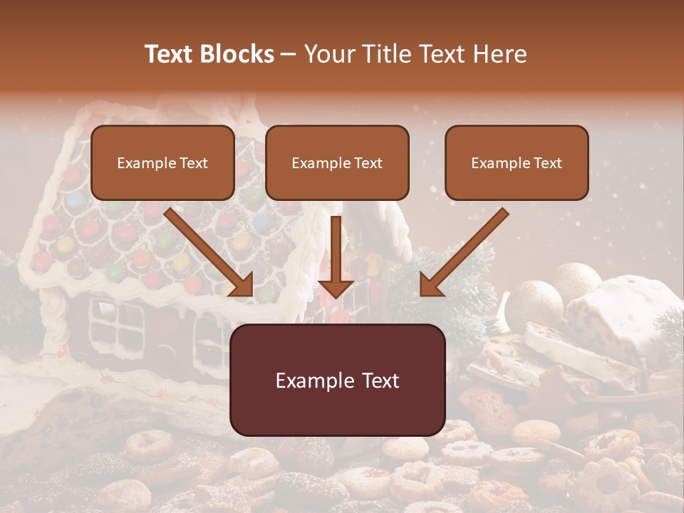 Winter Childhood Dark PowerPoint Template
