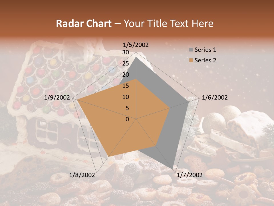 Winter Childhood Dark PowerPoint Template