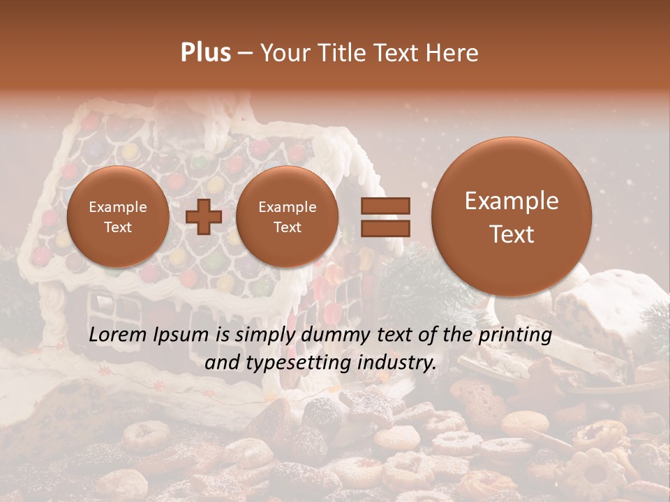 Winter Childhood Dark PowerPoint Template