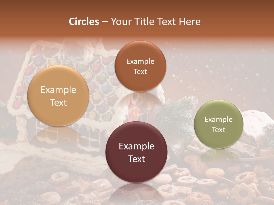 Winter Childhood Dark PowerPoint Template