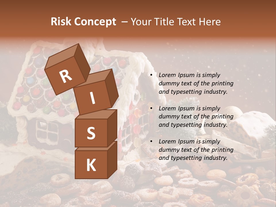 Winter Childhood Dark PowerPoint Template