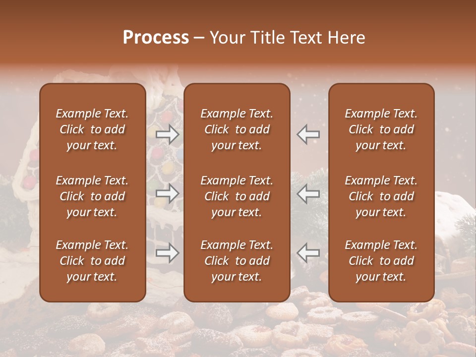 Winter Childhood Dark PowerPoint Template