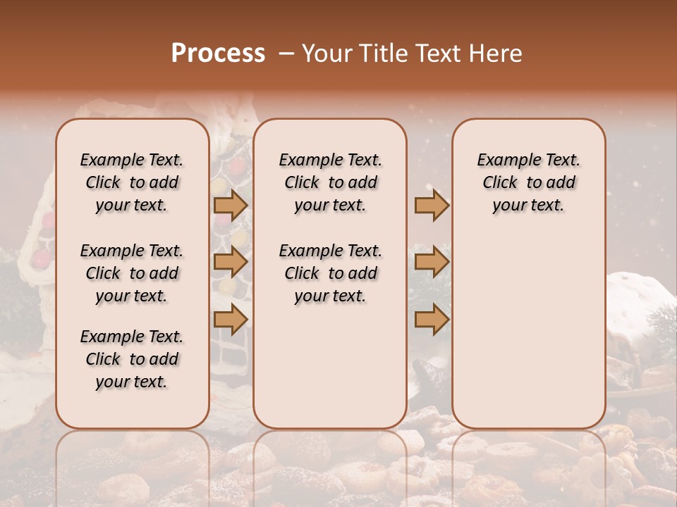 Winter Childhood Dark PowerPoint Template