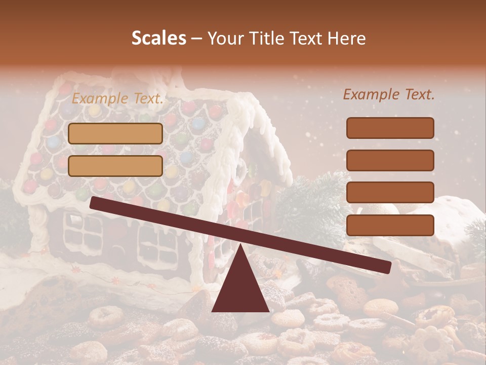 Winter Childhood Dark PowerPoint Template