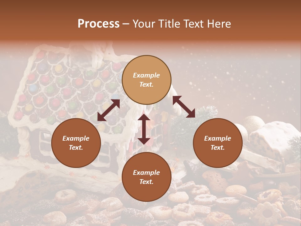 Winter Childhood Dark PowerPoint Template