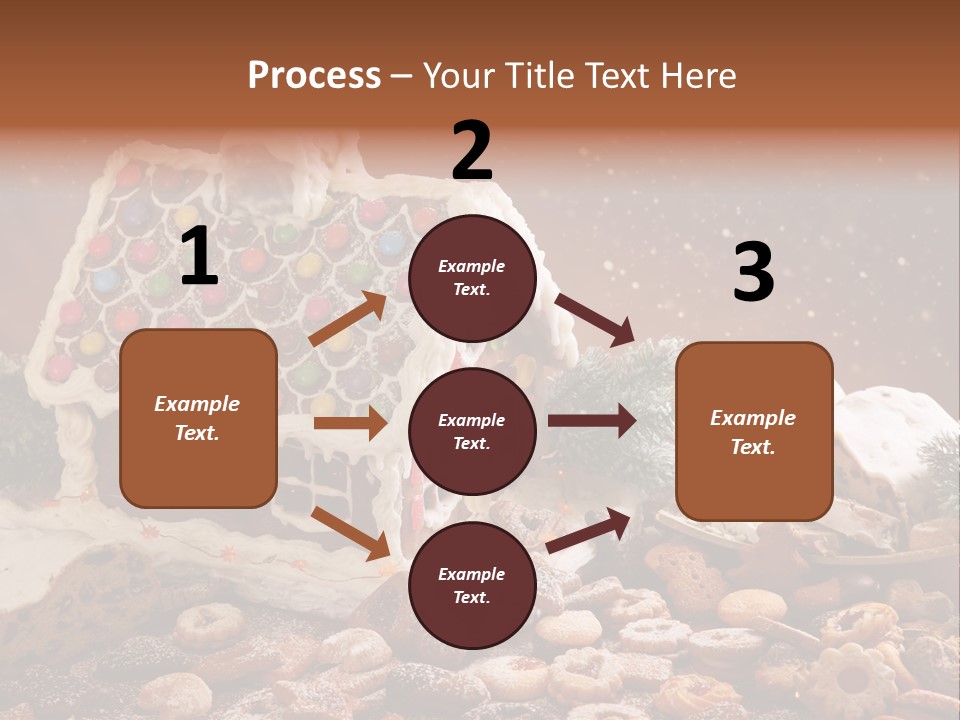 Winter Childhood Dark PowerPoint Template