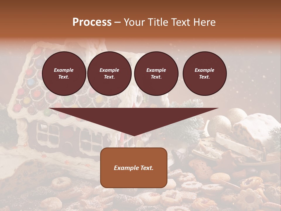 Winter Childhood Dark PowerPoint Template